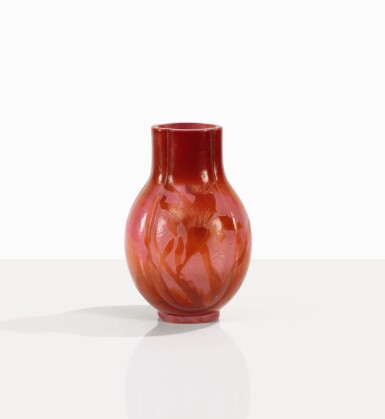 View full screen - View 1 of Lot 45. Vase Aux Lys.