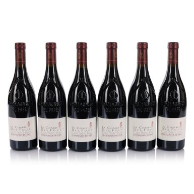 View full screen - View 1 of Lot 1535. Châteauneuf du Pape, La Combe des Fous 2008 Clos St. Jean (6 BT).