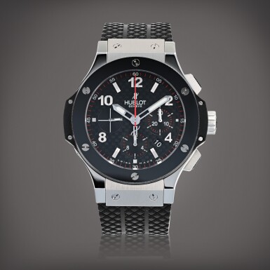 View full screen - View 1 of Lot 183. Big Bang, reference 301.M Montre bracelet en acier avec chronographe et date | Stainless steel chronograph wristwatch with date Vers 2010 | Circa 2010.