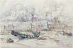 Barfleur, marée basse