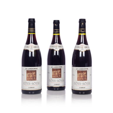 View full screen - View 1 of Lot 810. Côte Rôtie, La Landonne 2001 Guigal (3 BT).