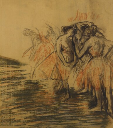 View full screen - View 1 of Lot 320. Danseuses en scène.