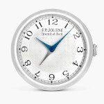 Pendulette Réveil Souveraine | A stainless steel desk clock with alarm, Circa 2020
