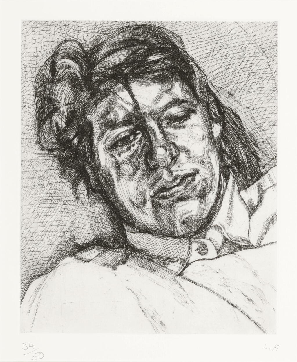 View full screen - View 1 of Lot 102. LUCIAN FREUD | BELLA (H. 30; F. 31).