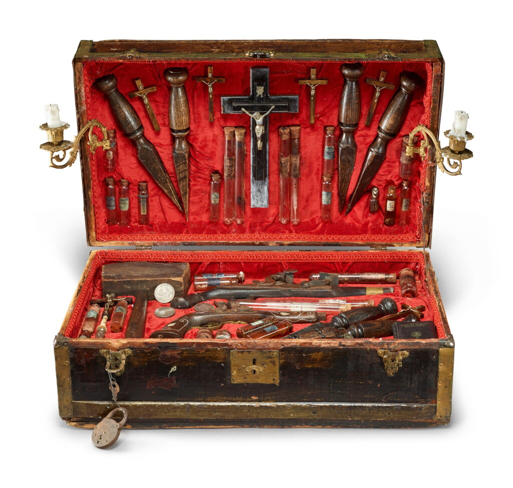View full screen - View 1 of Lot 346. A Vampire Slaying Kit, 20th Century and Later.