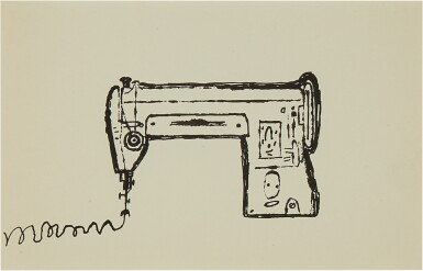 View full screen - View 1 of Lot 463. Untitled (Sewing Machine).