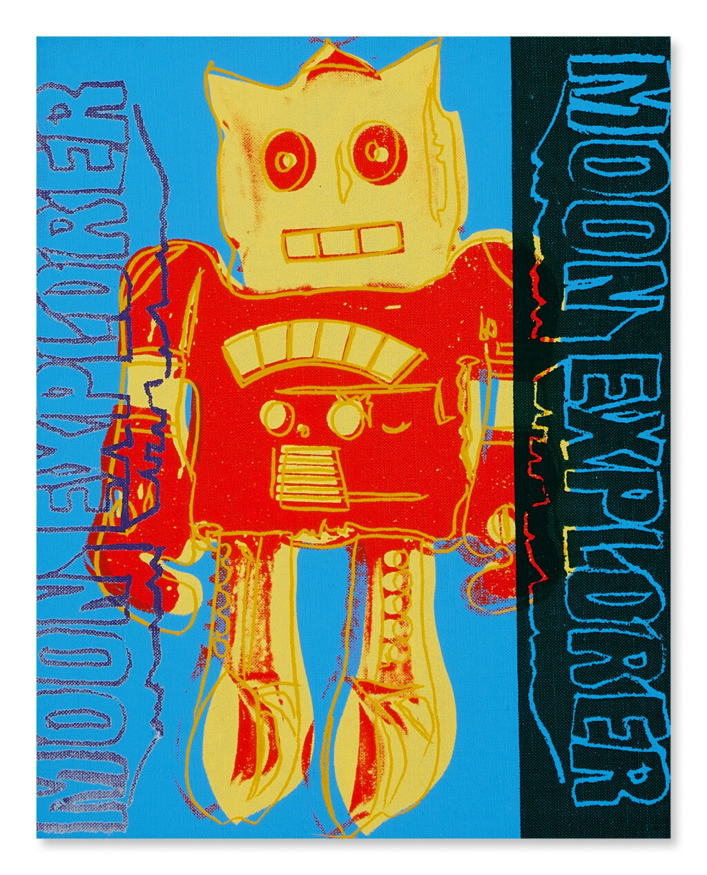 View full screen - View 1 of Lot 625. Moon Explorer (Toy Painting).
