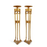 A Pair of George III Giltwood Torchères, circa 1775