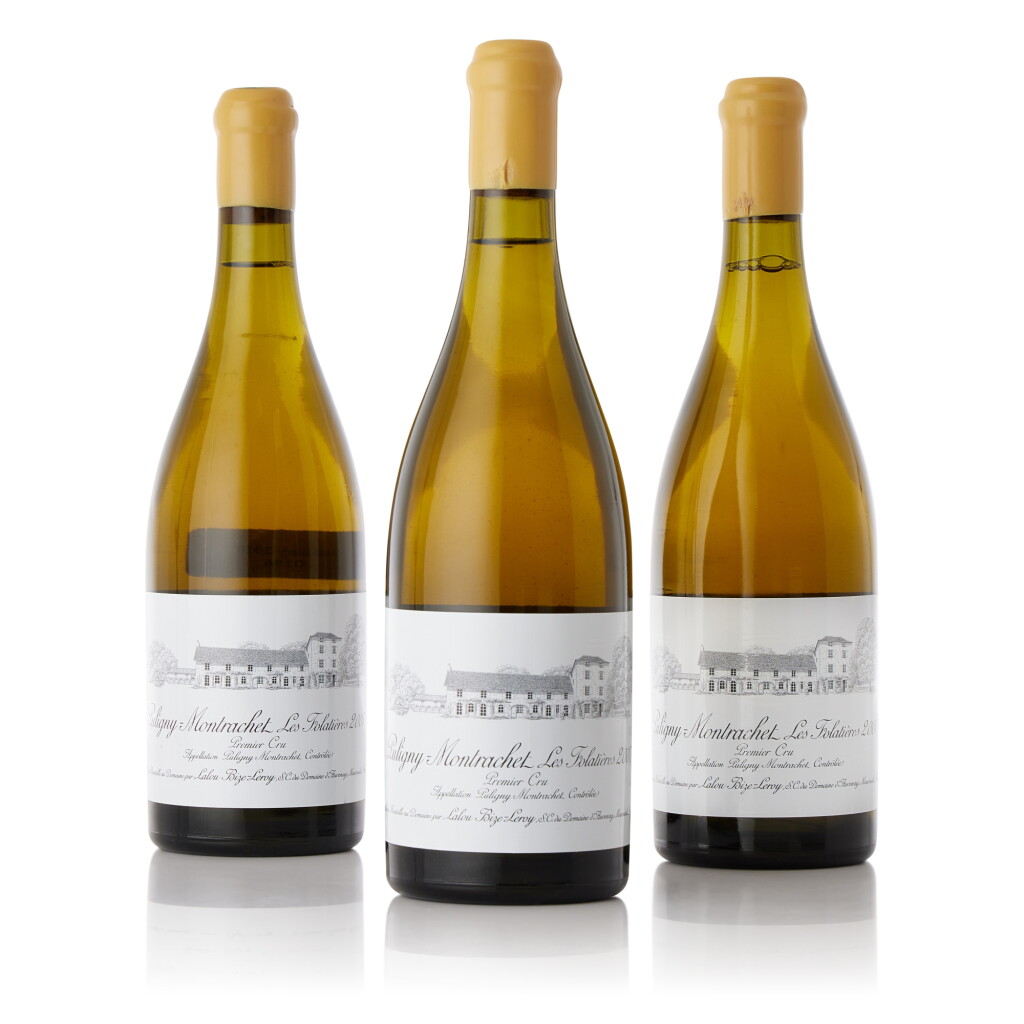 View full screen - View 1 of Lot 5644. Puligny Montrachet, Les Folatières 2007 Domaine d'Auvenay (3 BT).