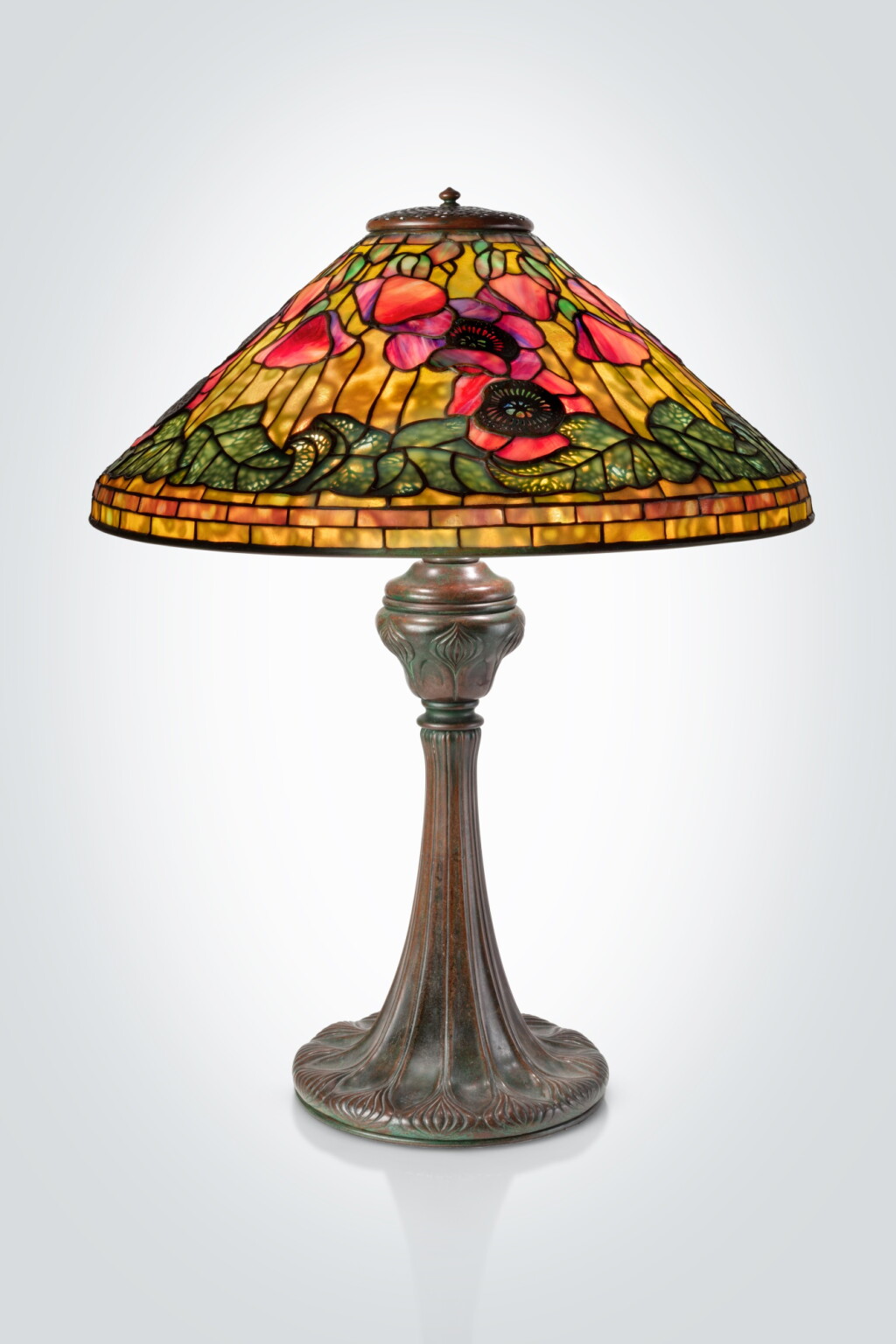 View full screen - View 1 of Lot 430. "Poppy" Table Lamp.