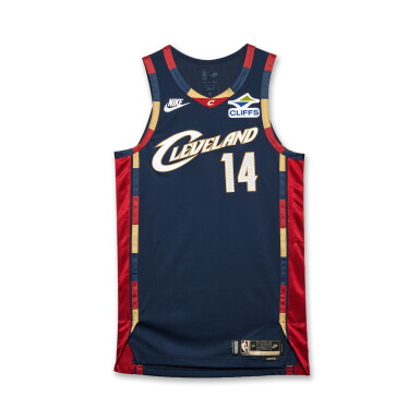 View full screen - View 1 of Lot 22. Keon Ellis Cleveland Cavaliers 2026 NBA Playoffs Eastern Conference Round 1 Game Worn Classic Edition Jersey | Game 1 | Matched to 4 Games.