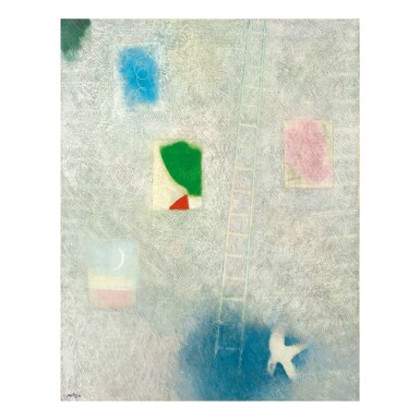 View full screen - View 1 of Lot 33. MORDECAI ARDON | BIRD IN SNOWSTORM.
