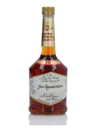 View full screen - View 1 of Lot 1133. Old Rip Van Winkle 10 Year Old Very Special Stock 90.4 Proof 1981 (1 Bottle 75cl).