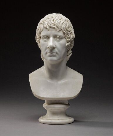 View full screen - View 1 of Lot 131. Bust of a Gentleman.