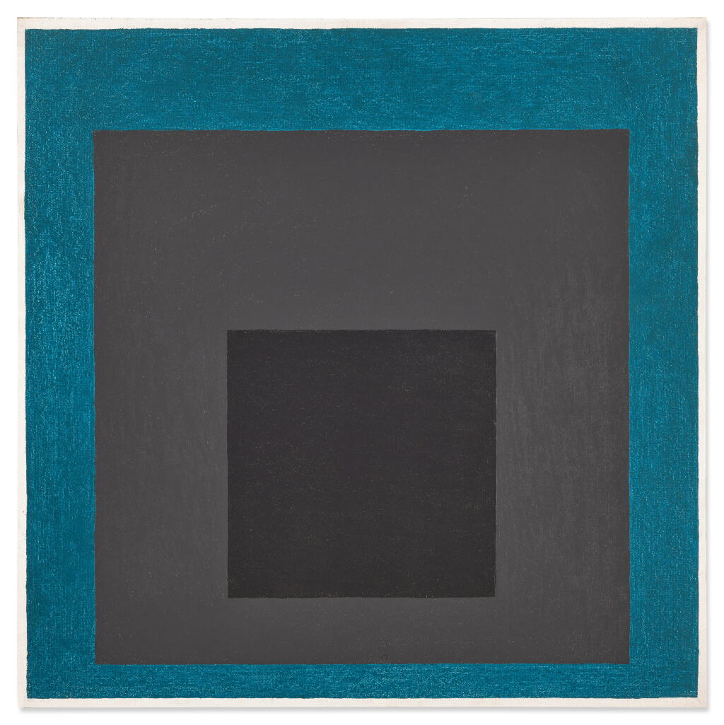 View full screen - View 1 of Lot 7. Study for Homage to the Square: "Late Sound".