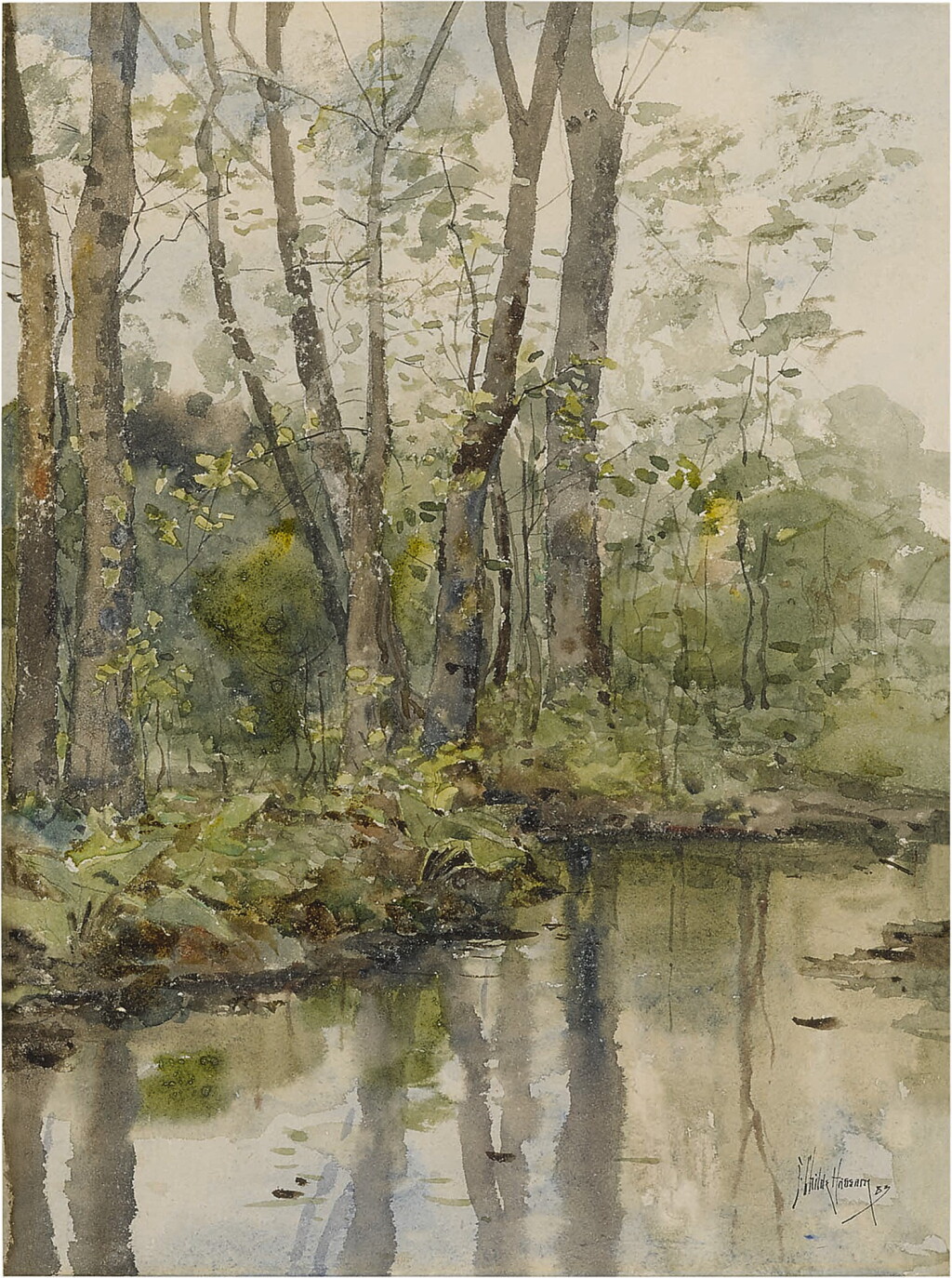 View full screen - View 1 of Lot 19. Woodland Stream.