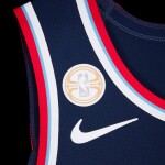 James Harden Los Angeles Clippers 2025-2026 Kia NBA Tip-Off Game Worn Icon Edition Jersey | Special Edition 'All-NBA Third Team' Trophy Patch | Double-Double