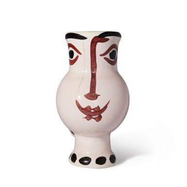 View full screen - View 1 of Lot 815. Chouette visage de femme (Alain Ramié 144).