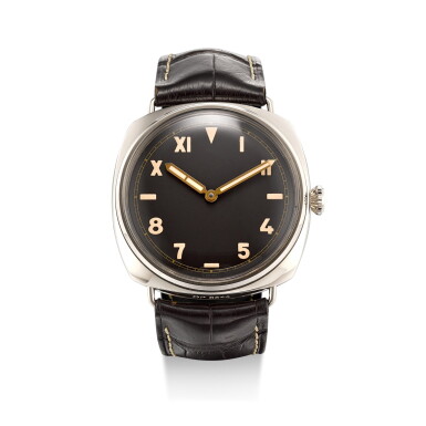 View full screen - View 1 of Lot 1110. PANERAI | RADIOMIR 3 DAYS, REFERENCE PAM00376, A LIMITED EDITION WHITE GOLD WRISTWATCH WITH CALIFORNIA DIAL, CIRCA 2012.