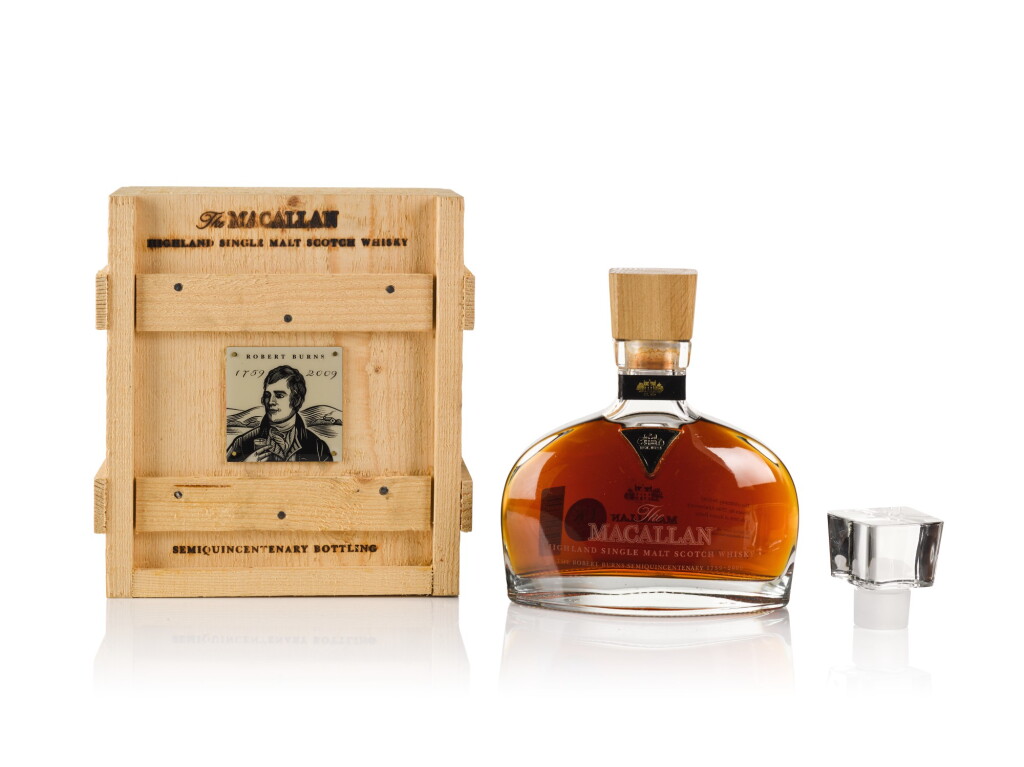 View full screen - View 1 of Lot 23. The Macallan Robert Burns 250th Anniversary 1759 - 2009 46.0 abv NV .