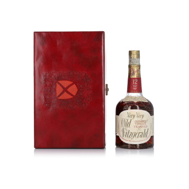 View full screen - View 1 of Lot 265. Very Very Old Fitzgerald 12 Year Old 100 Proof 1952 (1 BT 4/5 Quart).