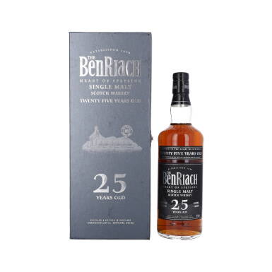View full screen - View 1 of Lot 5106. The BenRiach 25 Year Old 50.0 abv NV (1 BT70).