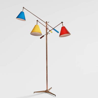 View full screen - View 1 of Lot 398. "Triennale" Floor Lamp.