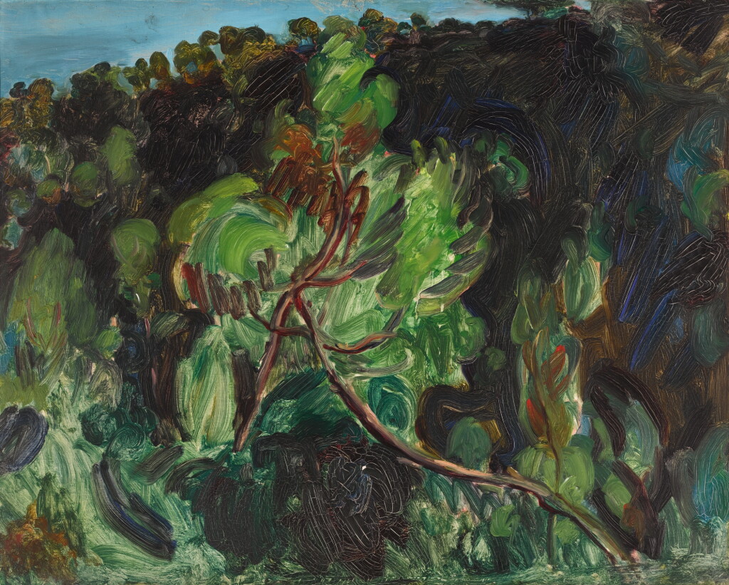 View full screen - View 1 of Lot 118. SIR MATTHEW SMITH | THE FOREST POOL, SOUTH OF FRANCE.