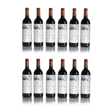 View full screen - View 1 of Lot 66. Château Mouton Rothschild 1996 (12 BT).