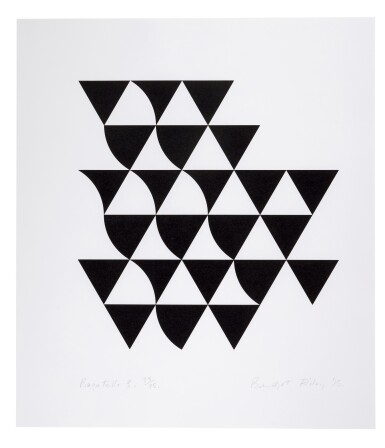 View full screen - View 1 of Lot 273. BRIDGET RILEY | BAGATELLE 3 .