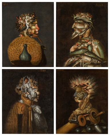 View full screen - View 1 of Lot 109. The Four Elements.