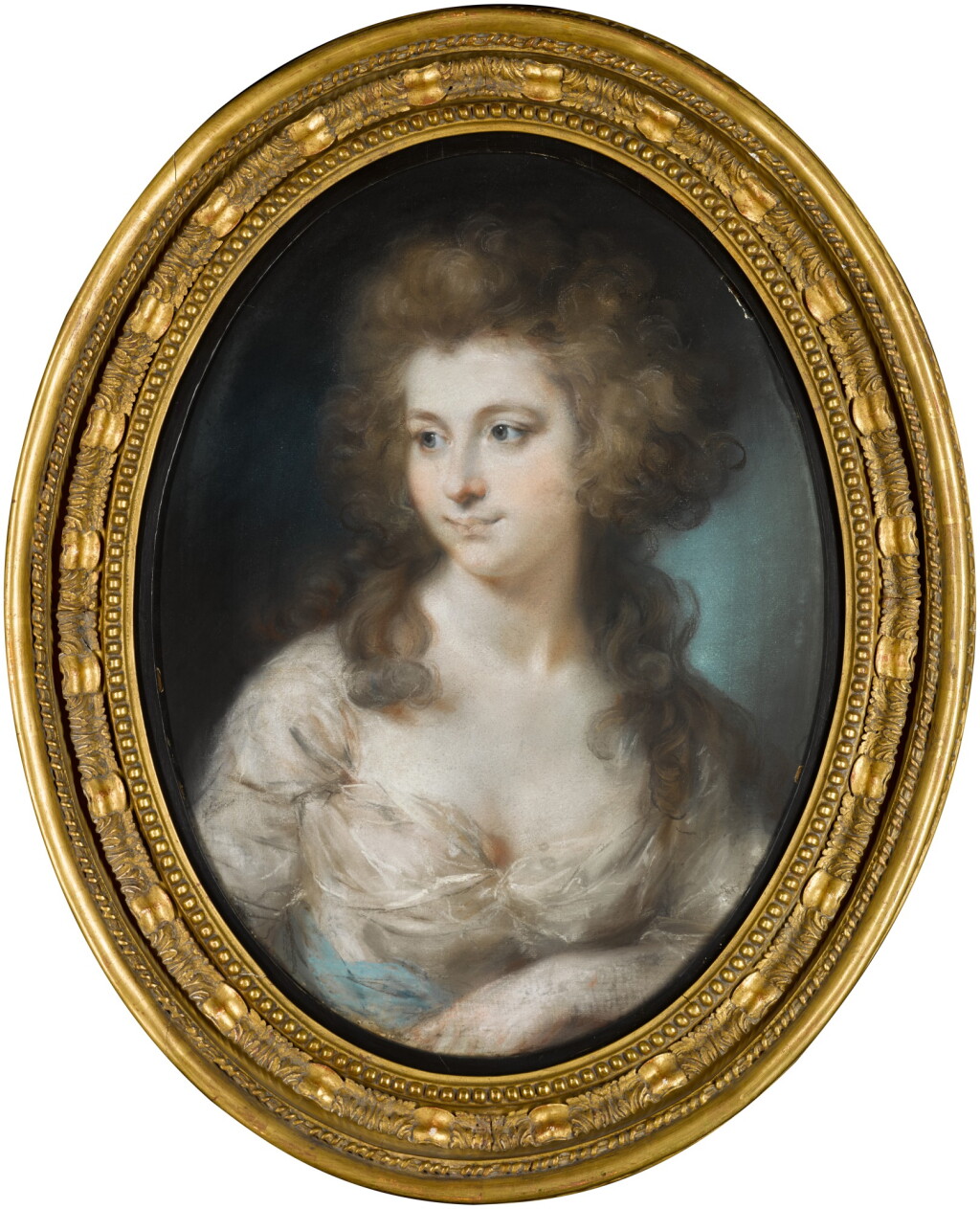 View full screen - View 1 of Lot 51. Portrait of Mrs John Gibson, née Elizabeth Pars (1769-1834).