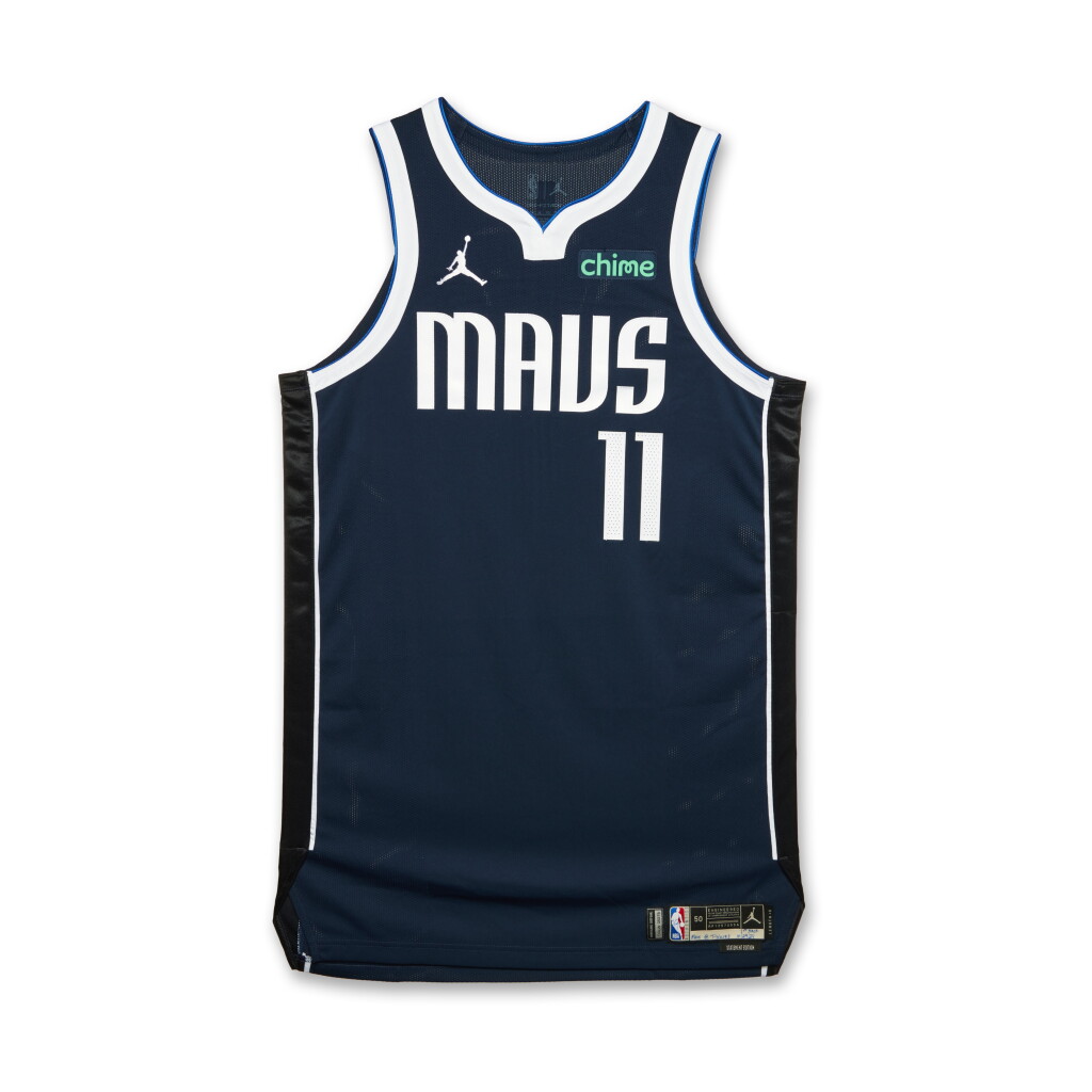 View full screen - View 1 of Lot 16. Kyrie Irving Dallas Mavericks 2024-2025 Game Worn Statement Edition Jersey | 35 Points.