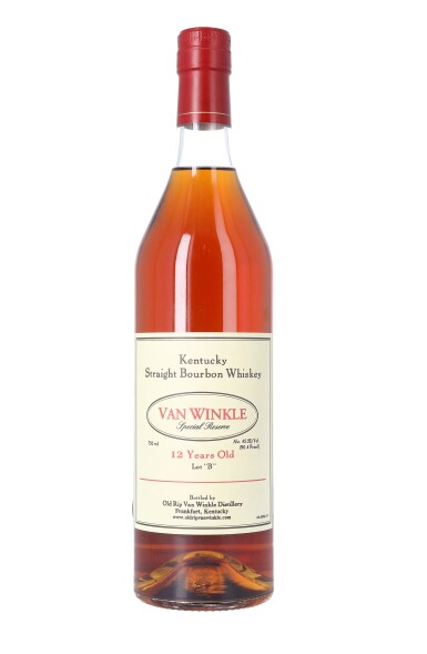 View full screen - View 1 of Lot 594. Van Winkle 12 Year Old Special Reserve Lot "B" 90.4 proof NV (1 BT75).