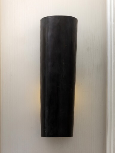 View full screen - View 1 of Lot 110. Pair of wall sconces, circa 2000.