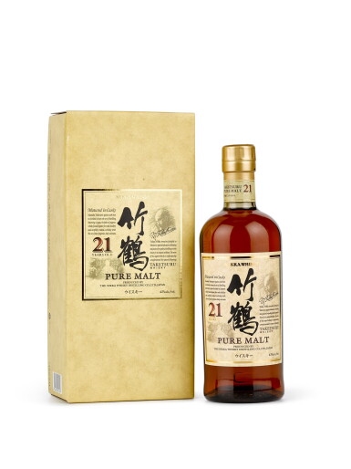 View full screen - View 1 of Lot 47. Nikka Taketsuru 21 Years Old NV (1 BT70).