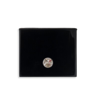 View full screen - View 1 of Lot 54. CARTIER | ETUI À CIGARETTES ÉMAIL, RUBIS, SAPHIRS ET DIAMANTS | ENAMEL, RUBY, SAPPHIRE AND DIAMOND CIGARETTE CASE.