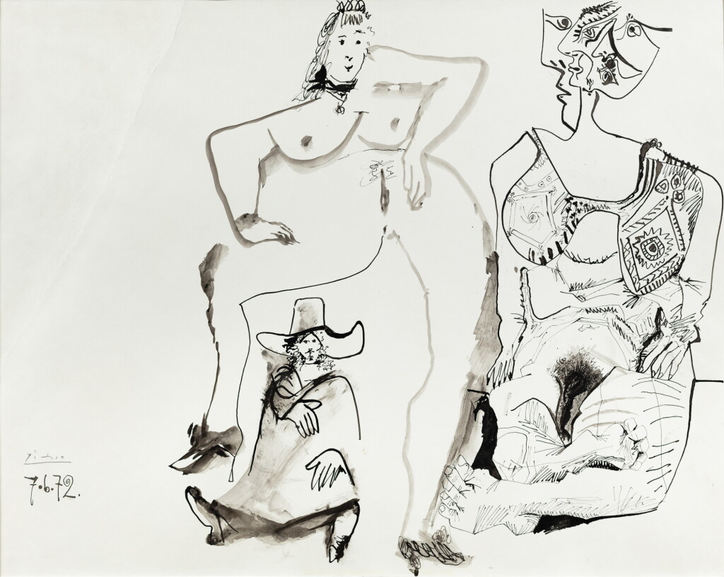 View full screen - View 1 of Lot 177. Trois personnages.