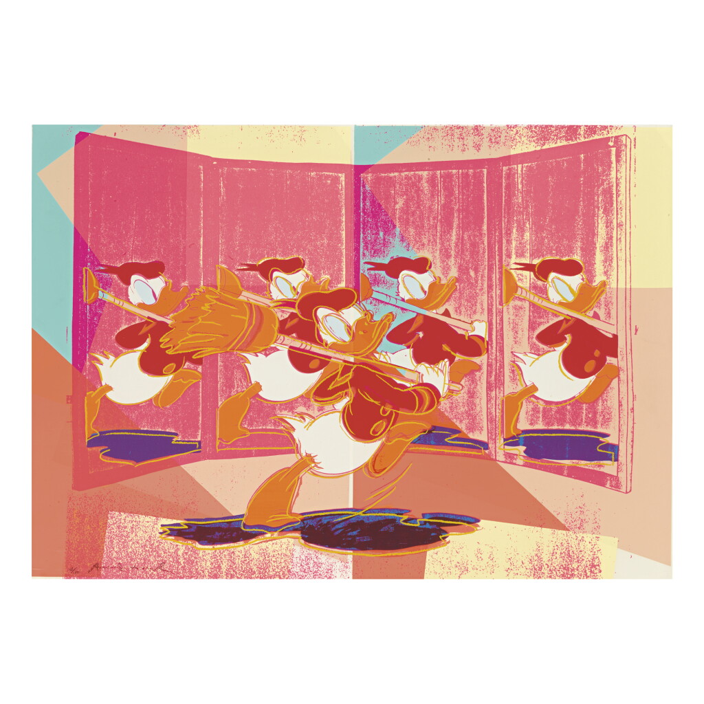 View full screen - View 1 of Lot 23. ANDY WARHOL | ANNIVERSARY DONALD DUCK (F. & S. II.360).