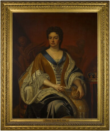 View full screen - View 1 of Lot 167. Portrait of Queen Anne (1665-1714).