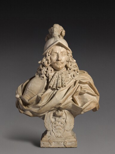 View full screen - View 1 of Lot 249. Bust of Stefano Brancaccio (1618–1682).