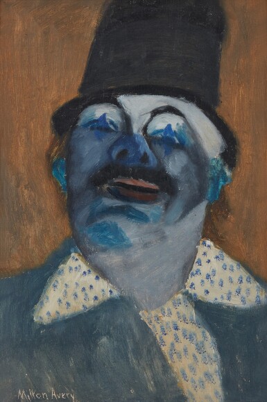 View full screen - View 1 of Lot 66. MILTON AVERY | THE CLOWN.