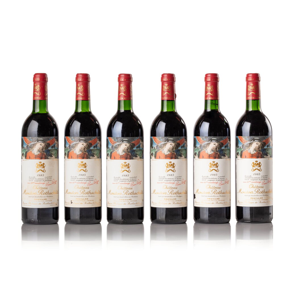 View full screen - View 1 of Lot 868. Château Mouton Rothschild 1985 (6 BT).