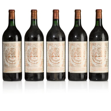 View full screen - View 1 of Lot 409. Château Pichon Longueville, Baron 1981 (5 MAG).