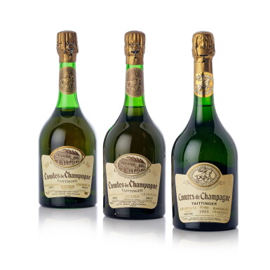View full screen - View 1 of Lot 8364. Taittinger, Comtes de Champagne, Blanc de Blancs 1973 (1 BT).