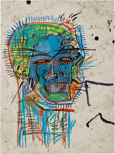 View full screen - View 1 of Lot 103. JEAN-MICHEL BASQUIAT | UNTITLED (HEAD).
