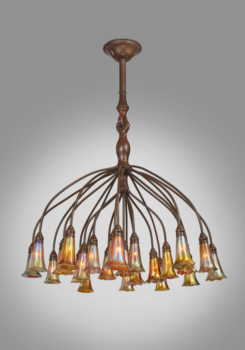 View full screen - View 1 of Lot 355. Twenty-Five Light "Lily" Chandelier.