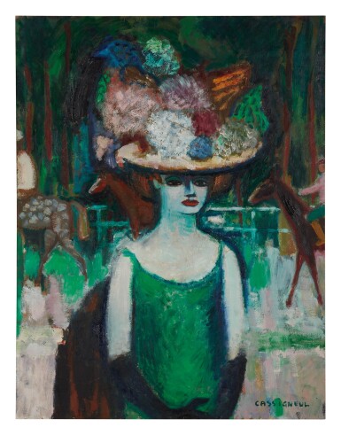 View full screen - View 1 of Lot 53. JEAN-PIERRE CASSIGNEUL | FEMME AU BOIS.