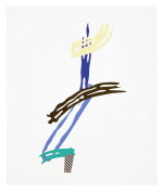 Brushstroke Sculpture (Study)