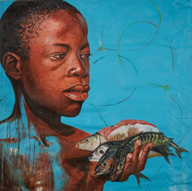 View full screen - View 1 of Lot 132. Bread Winner, Nokofio Heroes Series.